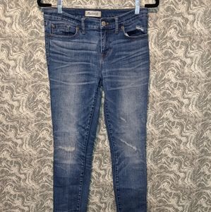 Madewell Skinny Skinny Distressed Jeans Size 28